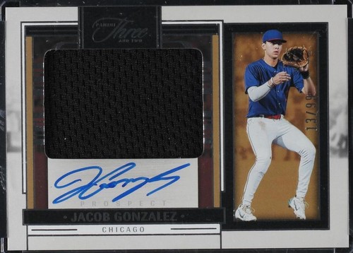 2024 Panini Three and Two - Jacob Gonzalez #PJA-JG