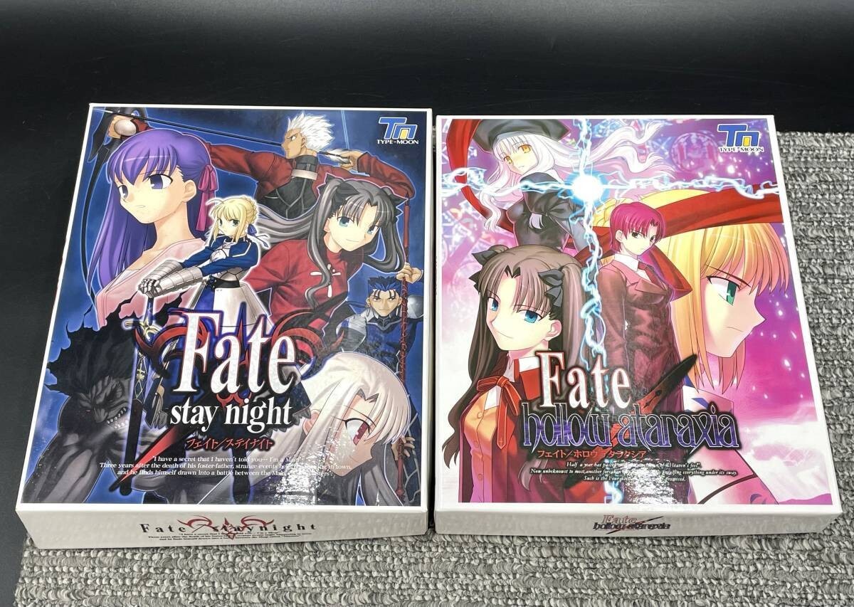Fate/stay night CD-ROM & Fate/hollow ataraxia DVD-ROM PC