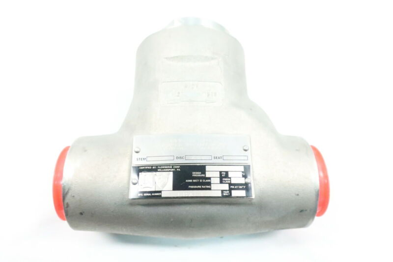 Flowserve 1878 Stainless Socket Weld Check Valve 2in