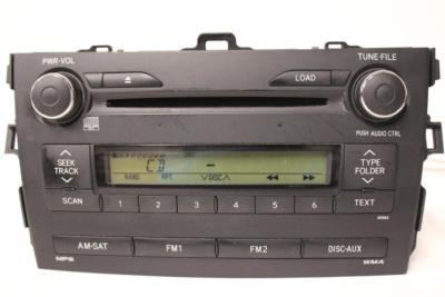 その他 Klb [CD] 2009-2010 TOYOTA COROLLA A518A2 RADIO STEREO 6 DISC CD