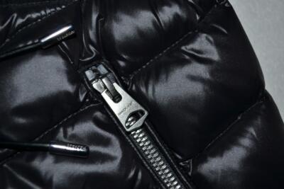 Pre-owned Mackage Authentic  Tara Arita Water Repellent 800 Fill Down Puffer Jacket Black