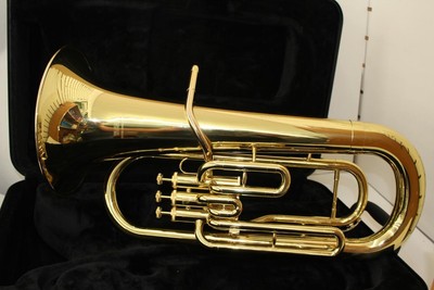 Yamaha YEP201 Euphonium YEP 201 Baritone with Hard Case & Mouthpiece NICE!