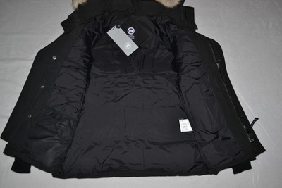 Pre-owned Canada Goose Authentic  Men's Wyndham Down Parka Black All Sizes Brand