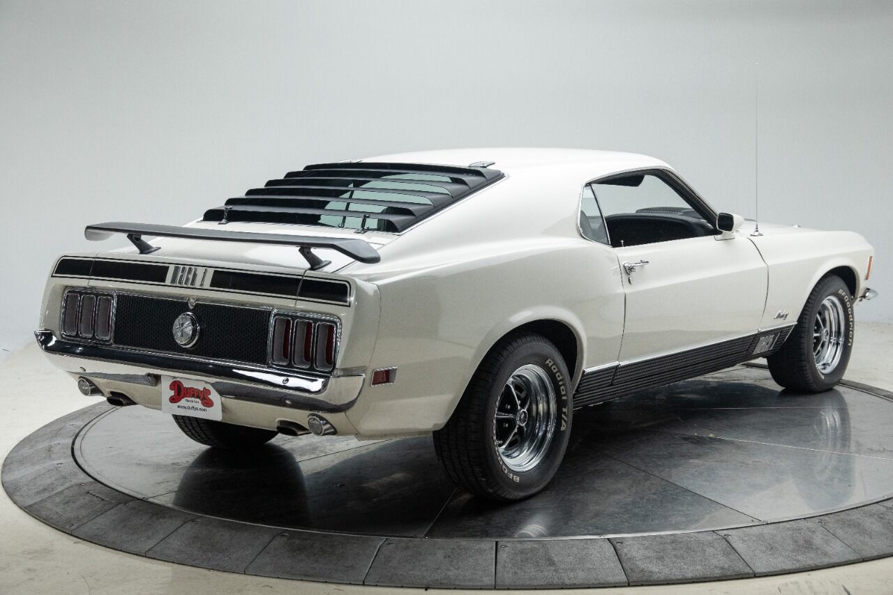 1970 Ford Mustang Mach 1 V8 7.0l Automatic Coupe White - Used Ford