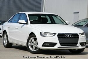 2012 Audi A4 B8 8K MY13 Multitronic White 8 Speed Constant Variable Sedan East Toowoomba Toowoomba City Preview