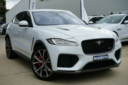 2019 Jaguar F-PACE X761 MY19 SVR White 8 Speed Sports Automatic Wagon Phillip Woden Valley Preview