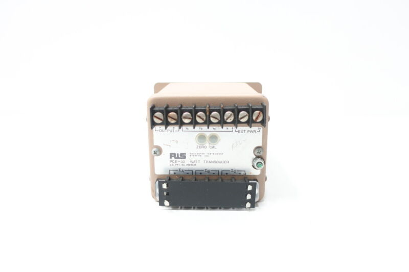 Ris PCE-30 Watt Transducer 0-150v-ac 933.33w