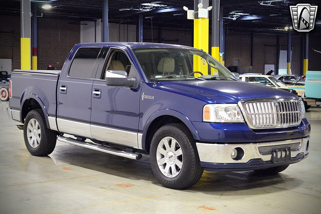Dark Blue Pearl 2007 Lincoln Mark Lt Pickup Truck 5.4 L V8 Automatic