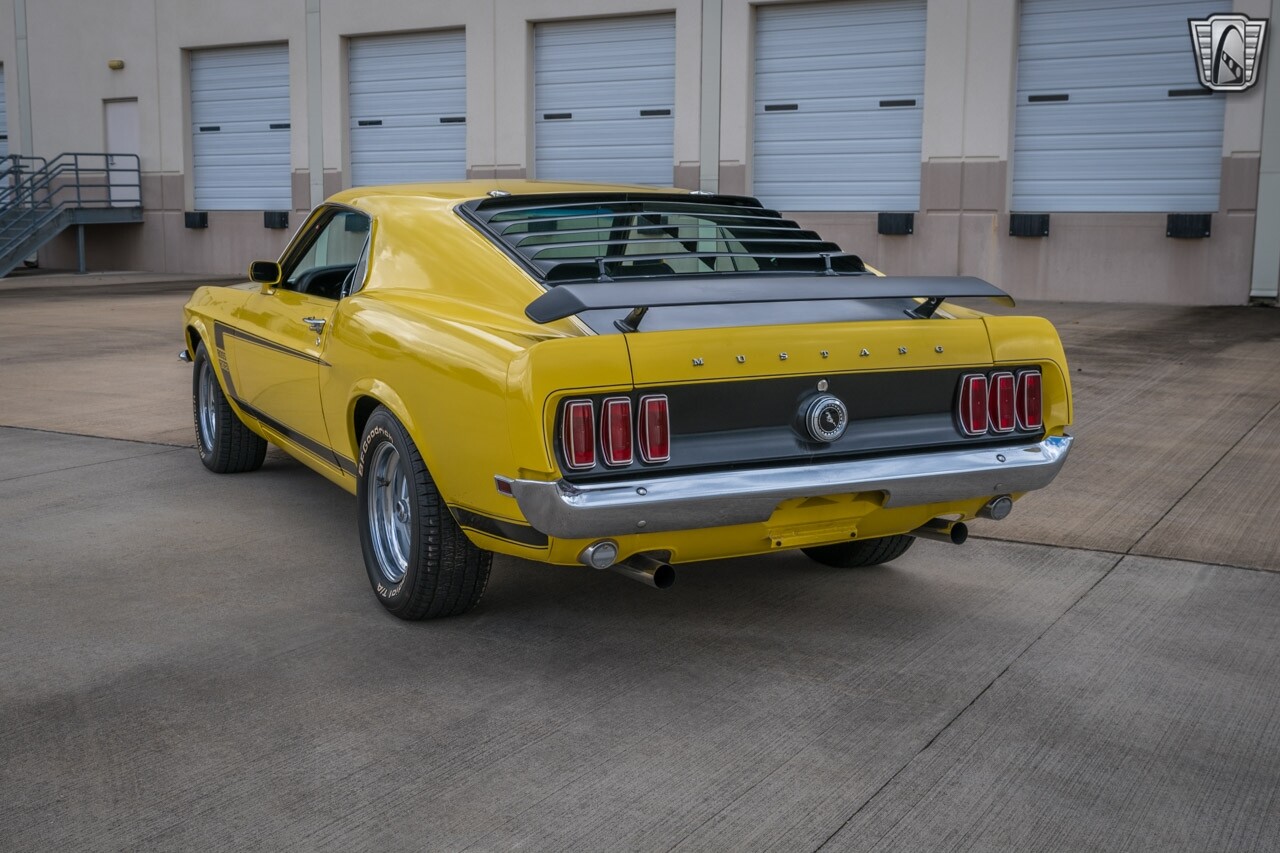 Yellow/ Black Stripes 1969 Ford Mustang Coupe 302 Cid V8 4 Speed Manual