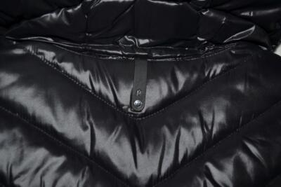 Pre-owned Mackage Authentic  Tara Arita Water Repellent 800 Fill Down Puffer Jacket Black