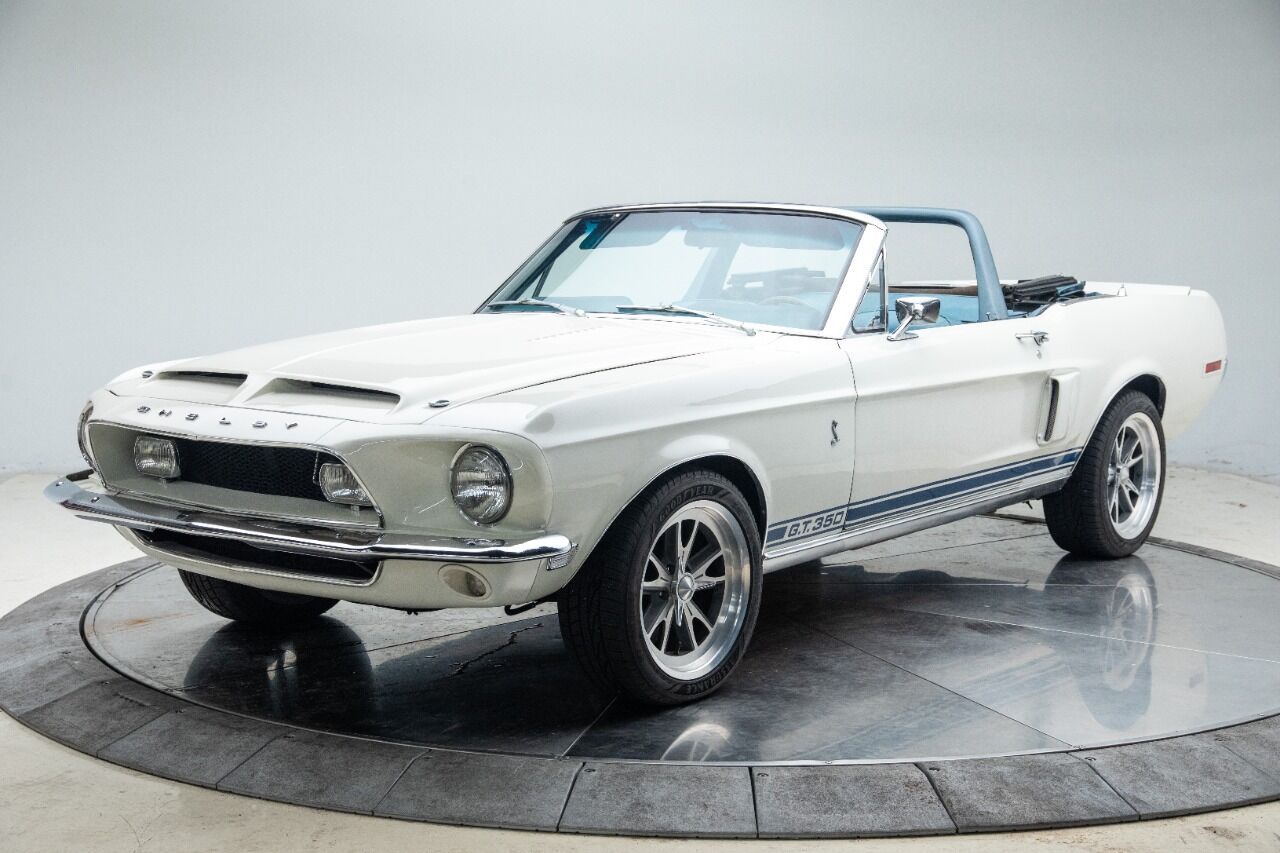 1968 Ford Mustang Shelby GT-350 Clone V8 5.0L Automatic Convertible White