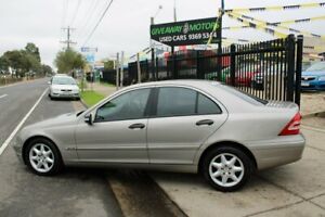 2004 Mercedes-Benz C180 W203 Upgrade Kompressor Classic Silver 5 Speed Automatic Tipshift Sedan Hoppers Crossing Wyndham Area Preview