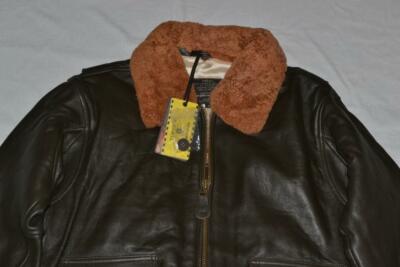 Pre-owned Top Gun Authentic  Official Military G-1 Jacket Brown All Sizes