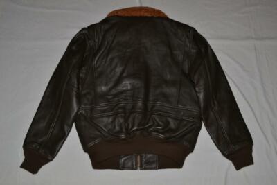 Pre-owned Top Gun Authentic  Official Military G-1 Jacket Brown All Sizes