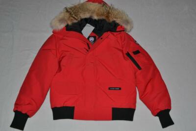 Pre-owned Canada Goose Authentic  Men's Chilliwack Bomber Jacket Rouge Red All Sizes