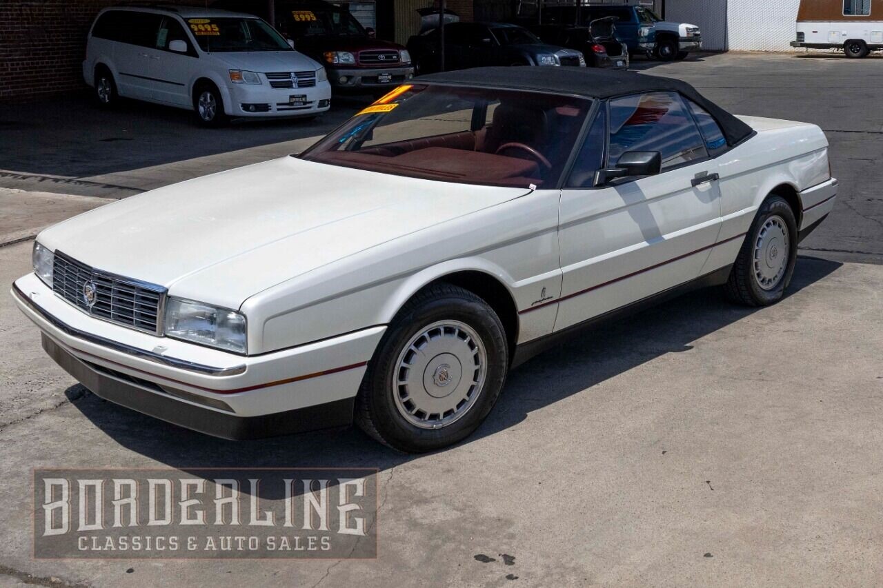 1987 Cadillac Allante Base 2dr Convertible 0 Miles White Convertible 4.1L V8 Aut