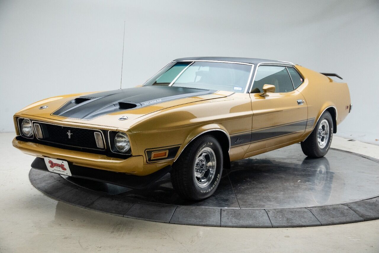 1973 Ford Mustang Mach 1 V8 5.7L Automatic Coupe Brown