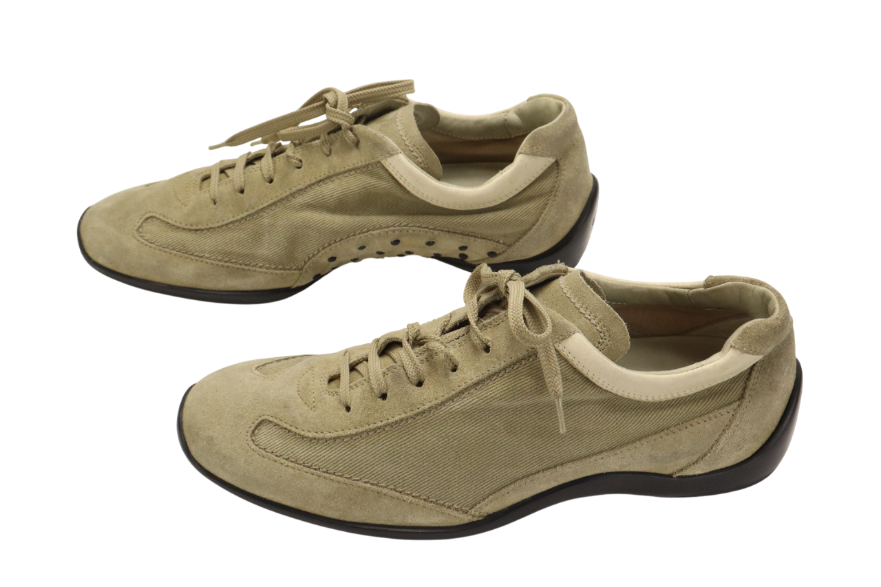 スニーカー Tod's SUEDE LEATHER SNEAKERS Man GREEN Sneakers in Suede XXM04L0HZ40RE010V611 | Tods