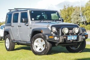 2015 Jeep Wrangler JK MY2015 Unlimited Sport Silver 5 Speed Automatic Softtop Clarkson Wanneroo Area Preview