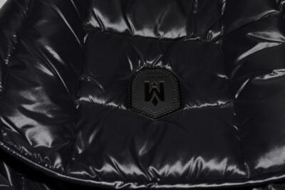 Pre-owned Mackage Authentic  Tara Arita Water Repellent 800 Fill Down Puffer Jacket Black