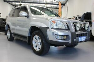 2004 Toyota Landcruiser Prado GRJ120R Grande (4x4) Silver 5 Speed Automatic Wagon Welshpool Canning Area Preview