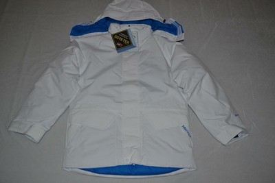 Pre-owned Marmot Men's Mammoth Parka White Clear Blue All Sizes Authentic 91490