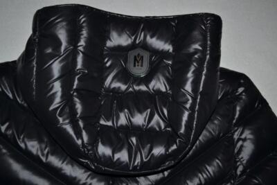 Pre-owned Mackage Authentic  Tara Arita Water Repellent 800 Fill Down Puffer Jacket Black