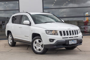 2014 Jeep Compass MK MY14 North White 6 Speed Sports Automatic Wagon