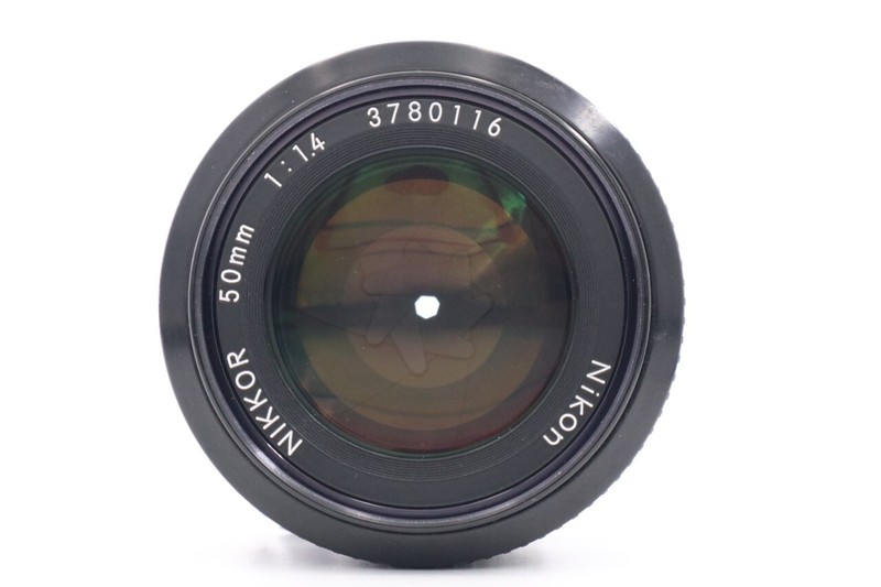 【美品】NIKON 非AI NIKKOR 50mm f1.4 MF レンズ Nikon NIKKOR 50mm F/1.4 Non-Ai MF Lens from Japan (f03777