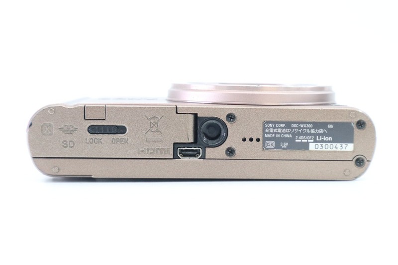 4012 Sony ソニー Cyber-shot WX300 ブラウン デジカメ Amazon | SONY デジタルカメラ Cyber-shot WX300 2110万画素