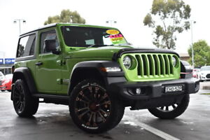 2019 Jeep Wrangler JL MY19 Sport S Green 8 Speed Automatic Softtop