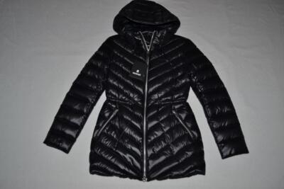 Pre-owned Mackage Authentic  Tara Arita Water Repellent 800 Fill Down Puffer Jacket Black