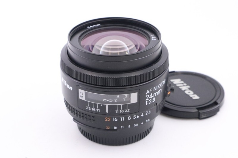 Nikon AF NIKKOR 24mm F/2.8 Wide Angle Lens from Japan