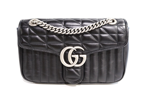 【gg】 443497 GUCCI GG Marmont Aria Matelasse Small Shoulder Bag