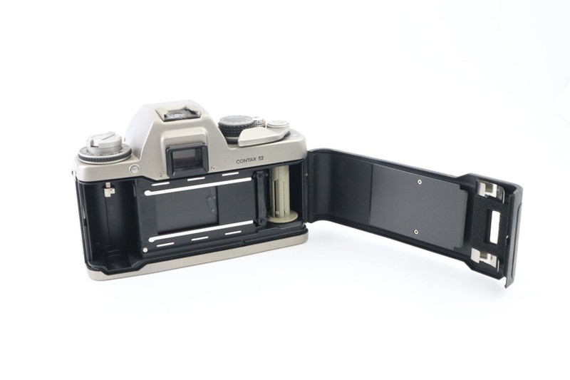 フィルムカメラ CONTAX S2 60years 50mm F1.4 #7871218485 Contax S2 60 Years Silver 35mm SLR Film Camera w/Box from
