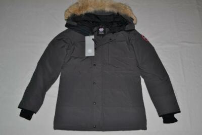 Pre-owned Canada Goose Authentic  Men's Carson Down Parka Graphite Grey All Sizes Brand In Gray