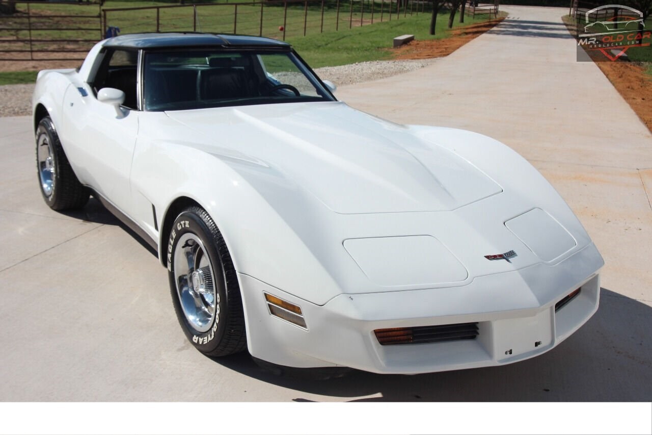 1980 Chevrolet Corvette C3 350 V8 Ttops 80000 Miles White Coupe V8 5