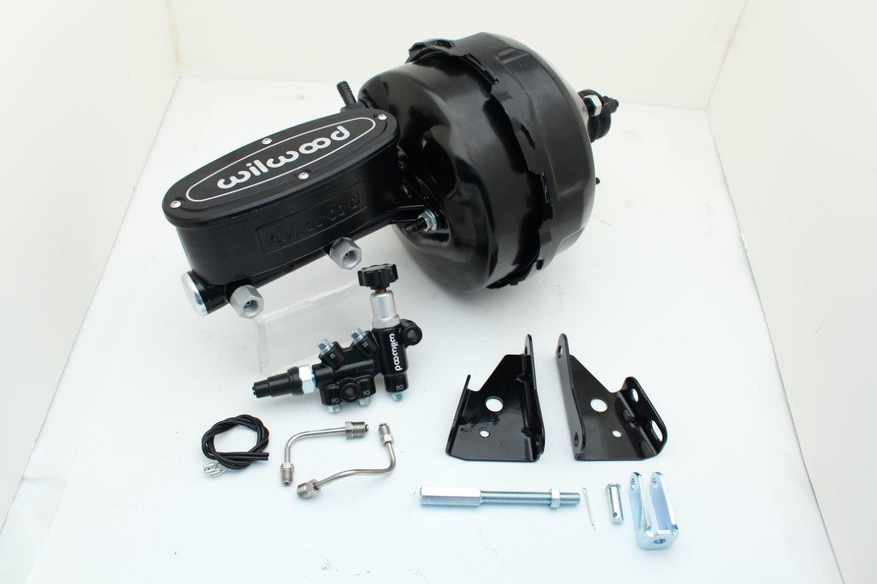 9" Dual Power Brake Booster Wilwood Master Cylinder Assembly Disc/ Drum