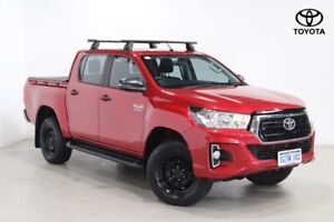 2019 Toyota Hilux GUN136R SR Double Cab 4x2 Hi-Rider Red 6 Speed Sports Automatic Utility Northbridge Perth City Area Preview