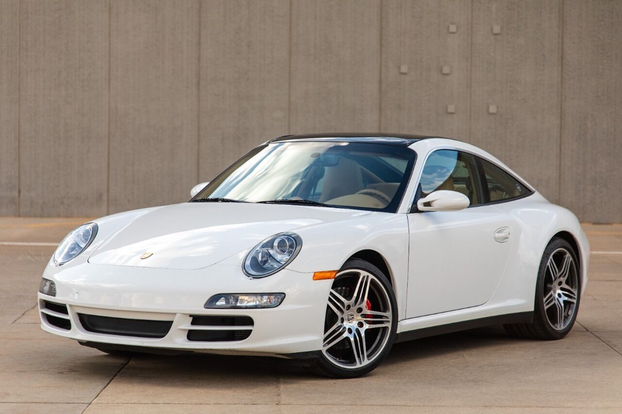 2007 Porsche 911 Targa 4S AWD 2dr Coupe 3.8L H6 Manual 6-Speed Coupe White