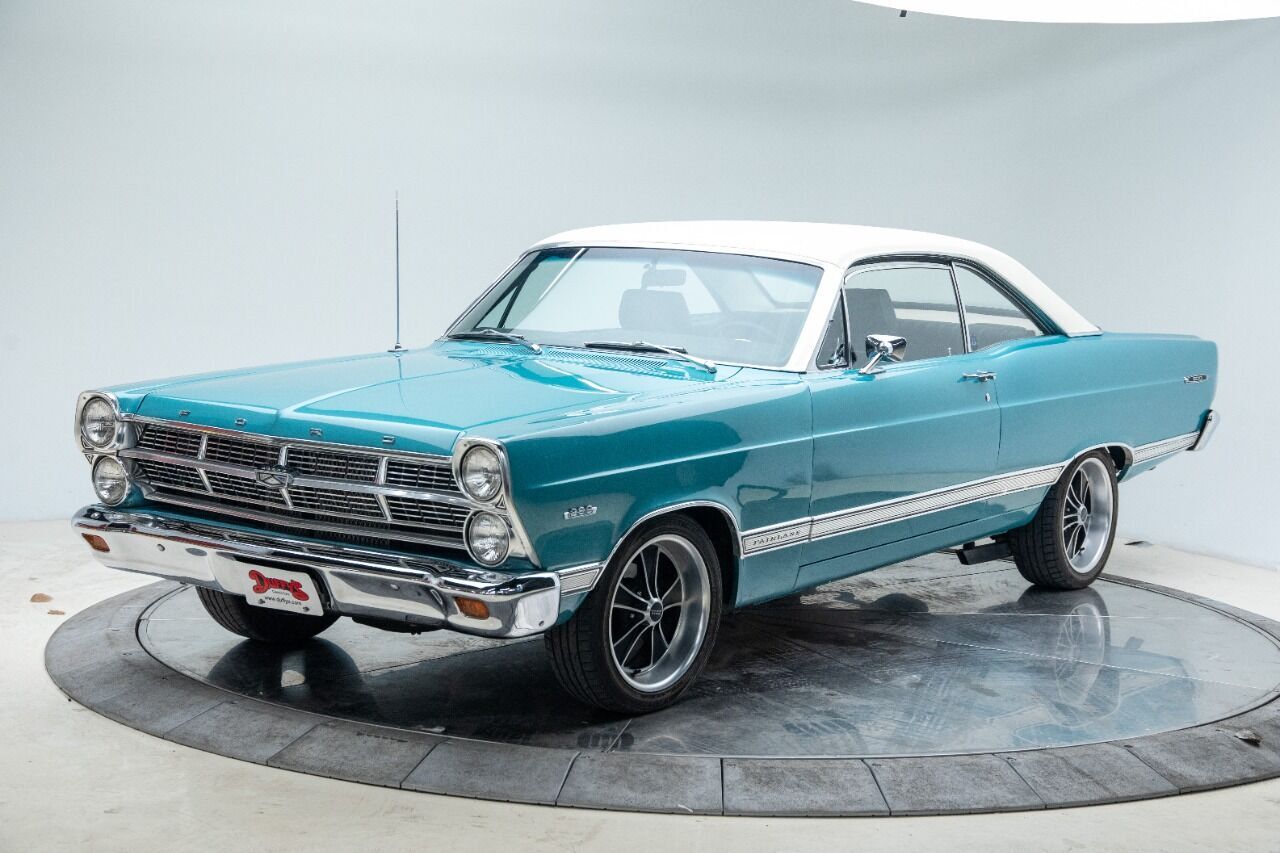 1967 Ford Fairlane 500 V8 5.0L Manual 5-Speed Coupe Turquoise