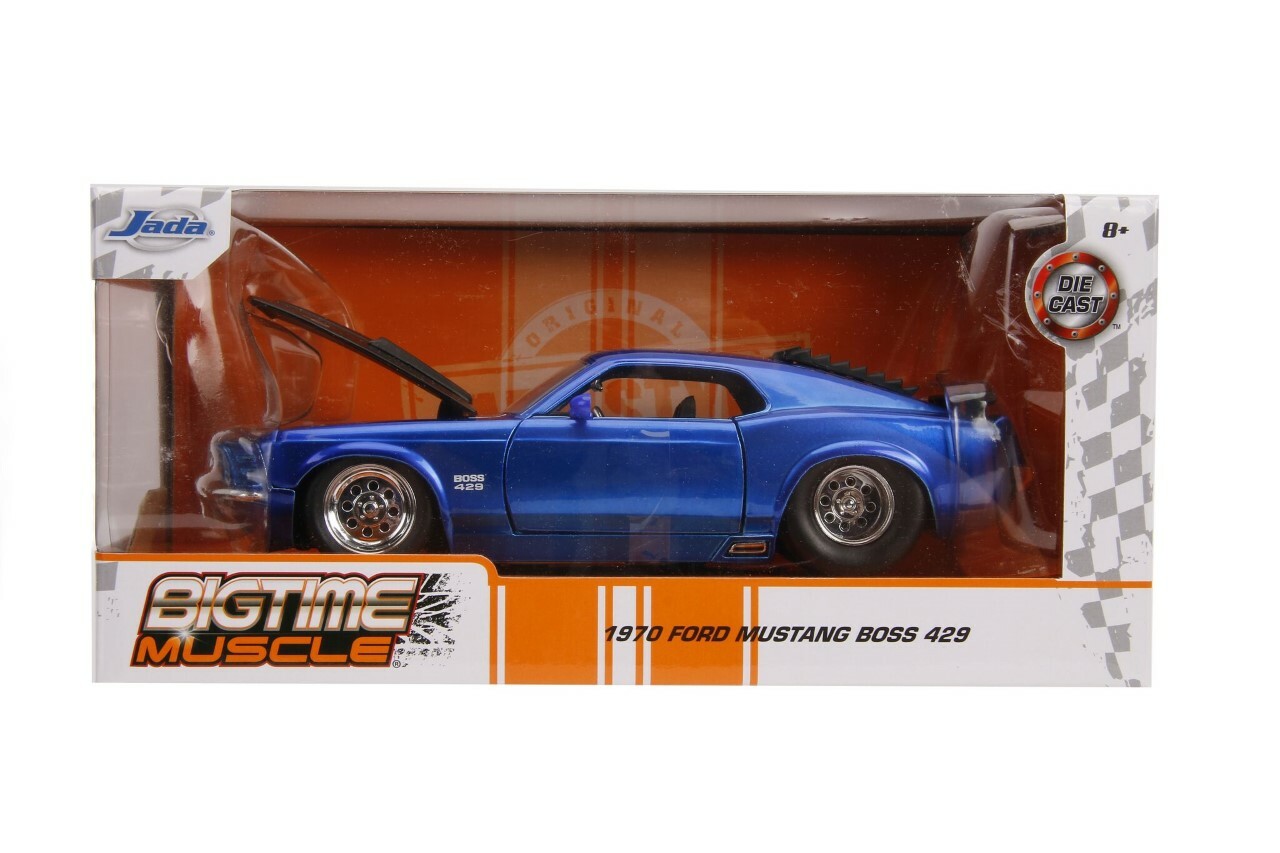 ミニカー DUB CITY 1970 FORD MUSTANG CUSTOM 1/24 1970 Ford Mustang Boss 429 Blue 1/24 Diecast Model Car by