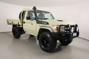 2021 Toyota Landcruiser 70 Series VDJ79R GXL Sandy Taupe 5 Speed Manual Cab Chassis