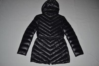 Pre-owned Mackage Authentic  Tara Arita Water Repellent 800 Fill Down Puffer Jacket Black