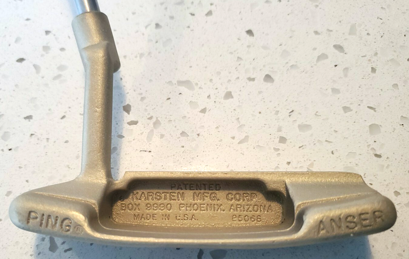 【激レア】PING 1-A パター　KARSTEN　85068　カバー付 Yahoo!オークション -「ping 85068」(パター) (男性右きき用)の
