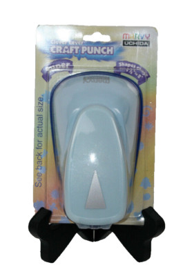 Marvy Uchida Super Clever Lever Craft Punch TREE/Triangle Scrapbook LV-SJCP 94