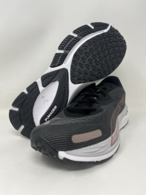 

Женские кроссовки PUMA Velocity Nitro 2, черный/розовое золото, 10 B Medium США, Black/ rose gold