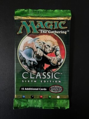 MTG- 6th Edition Sealed Booster Pack x1 - Sealed