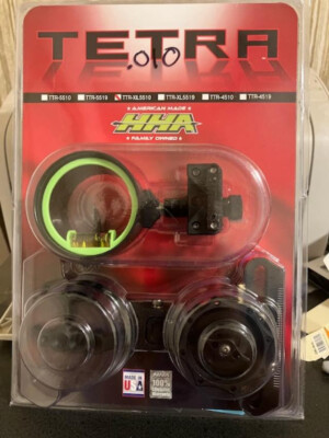 New  HHA Tetra TTR XL5510 w/.010 1 Single pin 1.75'' Scope RIGHT HAND  SIDE MOUNT