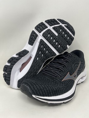 

Женские кроссовки Mizuno Wave Horizon 6, черные/серебристые, 10 B Medium США, Black/silver